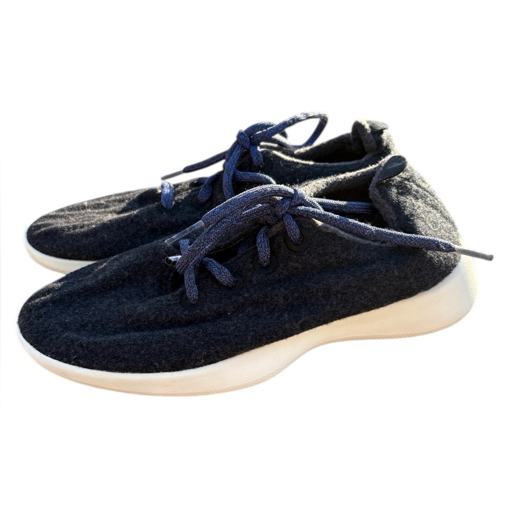 Allbirds Wool Runners Charcoal Black Sneakers Size 7